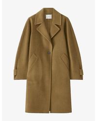 JOSEPH - Franco Single-Breasted Wool And Cashmere Coat - Lyst