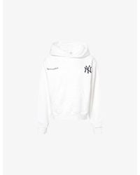 Sporty & Rich - For '47 X The New York Yankees Curve Cotton-Jersey Hoody - Lyst