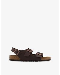Birkenstock - Milano Faux-Leather Sandals - Lyst