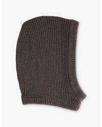 Rick Owens - Brushed Cashmere-Blend Knit Hood - Lyst