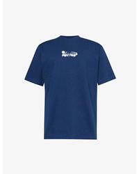 Daily Paper - Scratch Logo-pattern Cotton-jersey T-shirt - Lyst