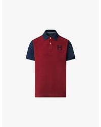 Hackett - Heritage Peaks Classic-Fit Cotton-Piqué Polo Shirt - Lyst