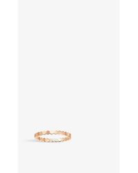 Chaumet Bee My Love 18ct Rose-gold Ring - White