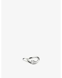 MEJURI - Dome Figure Balance Diamond Ring - Lyst