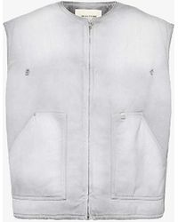 1017 ALYX 9SM - Faded-wash Boxy-fit Cotton-canvas Vest - Lyst