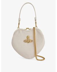 Vivienne Westwood - Belle Heart Frame Faux-leather Shoulder Bag - Lyst