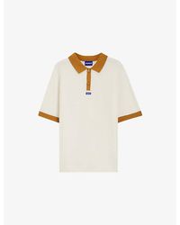 HUGO - Branded Short-Sleeved Cotton-Knit Polo Shirt - Lyst