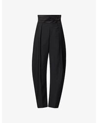 RÓHE Frames - Puck Tailored Wool-Blend Trousers - Lyst