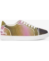 Christian Louboutin - Fun Vieira Orlato Brand-embellished Leather Low-top Trainers - Lyst
