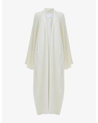 eem - Ribbed Relaxed-Fit Knitted Bisht - Lyst