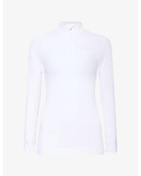 FALKE - Maximum Warm Thermal Half-Zip Woven Top - Lyst