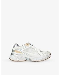Golden Goose - Lightstar 10272 Low-Top Leather And Mesh Trainers - Lyst