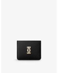 Cartier - C De Leather Card Holder - Lyst