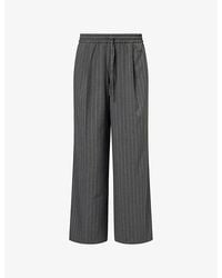 WE Are Tala - Pinstriped Wide-Leg Woven Trousers - Lyst