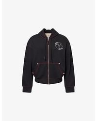 TRUE RELIGION - Boxy-Fit Buddha Cotton-Blend Hoodie - Lyst