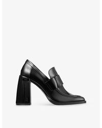 Jimmy Choo - Tylor 95 Patent Leather Loafers - Lyst