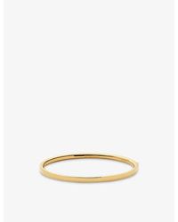 Missoma - Classic Hinged 18Ct Vermeil Bangle - Lyst