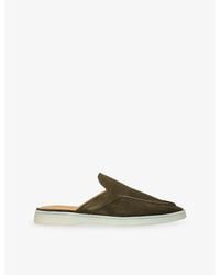 Aurélien - Yacht Suede Slippers - Lyst