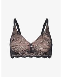 Wacoal - Essence Non-Wired Moulded Lace Bra - Lyst