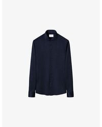 Eton - Filo Di Scozia Contemporary-Fit Cotton-Knit Shirt - Lyst