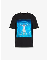 Stella McCartney - X Sorayama Graphic-print Cotton-jersey T-shirt - Lyst