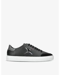 Axel Arigato - Clean 90 Leather And Suede Low-top Trainers - Lyst