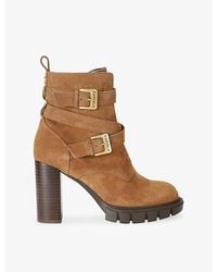 Carvela Kurt Geiger - Ignite High-Heeled Suede Ankle Boots - Lyst