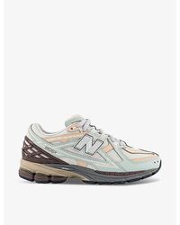 New Balance - 1906 Brand-patch Leather And Mesh Low-top Trainers - Lyst
