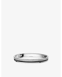Boucheron - Quatre Edition Small 18Ct- Pvc And 0.78Ct Brilliant-Cut Diamond Bracelet - Lyst