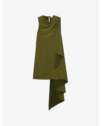 knee length dresses for ladies Women's Sheer Turtleneck Top