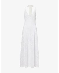 Away That Day - X Gigi & Forte Dei Marmi Floral-Lace Maxi Dress - Lyst