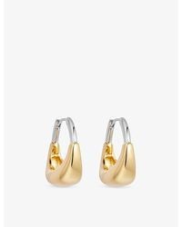 Astley Clarke - Aurora U-Hoop 18Ct- Plated Sterling- Hoop Earrings - Lyst