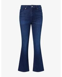 FRAME - The Reboot Crop Denim Jeans - Lyst