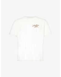 True Religion - X Sebastien Ami Brand-print Cotton-jersey T-shirt X - Lyst