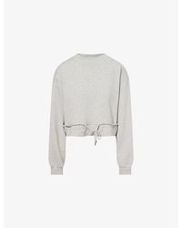 Dries Van Noten - Hasterfiela Drawstring Cotton Sweatshirt - Lyst