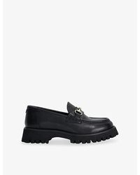 Dune - Grissinis Chunky Snaffle Trim Leather Loafers - Lyst
