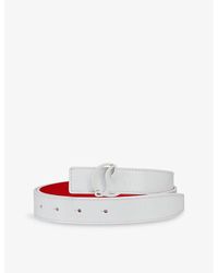 Christian Louboutin - Loubi54 Leather Belt - Lyst