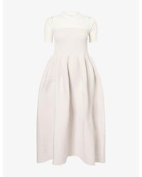 CFCL - Pottery Lucent Short-Sleeve Knitted Maxi Dress - Lyst