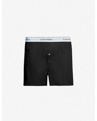 Calvin Klein - Modern Cotton Slim-fit Boxer Shorts Pack Of Two X - Lyst