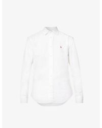 Polo Ralph Lauren - Brand-Embroidered Regular-Fit Cotton Shirt - Lyst