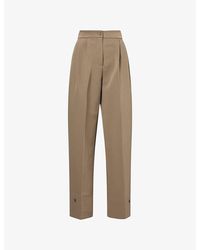 Frankie Shop - Doyer Pleated Woven Trousers - Lyst