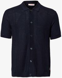 Orlebar Brown - Tiernan Regular-fit Knitted Cotton Polo Shirt Xx - Lyst