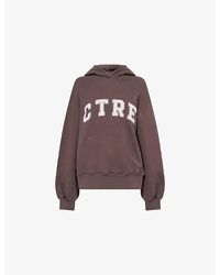 The Couture Club - Ctre Relaxed Cotton-Jersey Hoody - Lyst