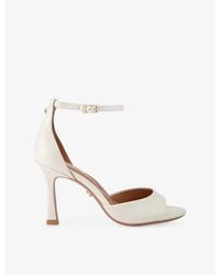 Carvela Kurt Geiger - Corletta Wide-Fit Heeled Faux-Leather Sandals - Lyst