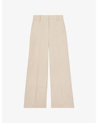 Reiss - X Atelier Beckett Wide-Leg Woven Trousers - Lyst