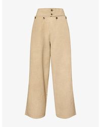 Uma Wang - Paulo Wide-Leg Woven Trousers - Lyst