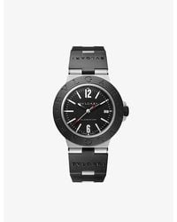 BVLGARI - Aluminium Titanium Automatic Watch - Lyst