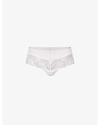 Aubade - Lovessence Mid-rise Stretch-woven Briefs X - Lyst
