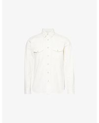 Tom Ford - Western Buttoned-Pockets Regular-Fit Cotton-Twill Shirt - Lyst