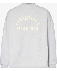 Fear Of God - Essentials Brand-embossed Cotton-jersey T-shirt X - Lyst